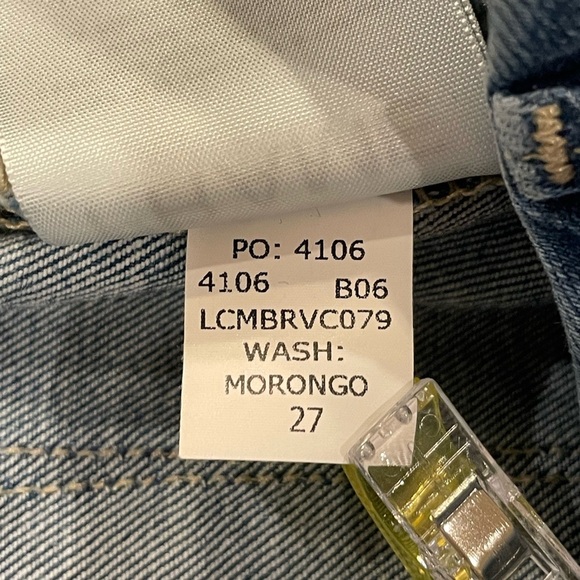 Frame Denim Le Crop Mini Boot With Side Slits Morongo Wash Size 27 - Picture 11 of 14